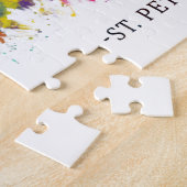 サンクトペテルブルクFloridaスカイライン ジグソーパズル (側面)