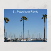 サンクトペテルブルクFlorida Yatch Basin写真 ポストカード (正面)