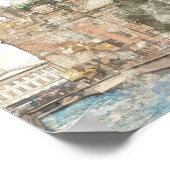 サンクトペテルブルクRussiaポスター – ヴィンテージ旅行 ポスター (角)