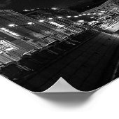 サンクトペテルブルクRussiaモノクロ写真 ポスター (角)