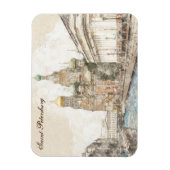 サンクトペテルブルクRussia土産磁石 – 風光明媚 マグネット (縦)