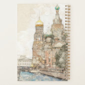 サンクトペテルブルクRussia 2026プランナー- エレガント プランナー手帳 (裏面)