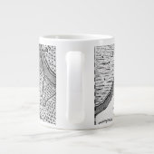 サンクトペテルブルグプラン ジャンボコーヒーマグカップ (裏面)