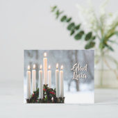 サンクトルシア | Luciafest ポストカード (スタンド正面)