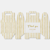 サンクユーモダンゴールデンストライプリース フェイバーボックス (見開き)