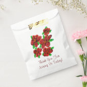 サンクユー結婚式の引き出物バッグ フェイバーバッグ (封をした状態)