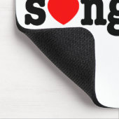 サンクラン❤️〜ハート（愛）ソンクラン マウスパッド (コーナー)