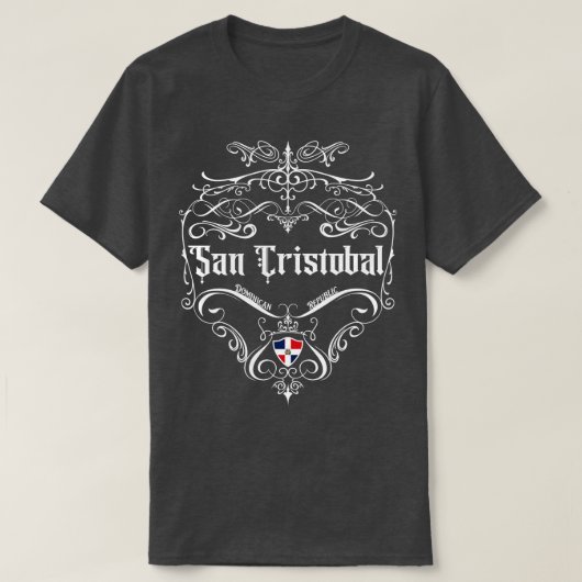 サンクリストバルヴィンテージデザイン3 Tシャツ (デザイン正面)