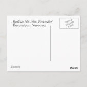 サンクリストバル教会 ポストカード (裏面)