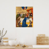 サンクレアの死 – ハイリゲンクロイツファインアート ポスター (キッチン)