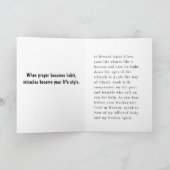 サンクレアアシシ カード (内部)