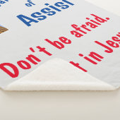 サンクレアアシシ シェルパブランケット (3/4)