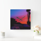 サンクレスト壁時計 スクエア壁時計 (ホーム)