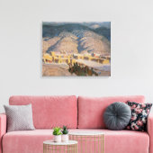 サンクレデクリストマウンテンズバイブルメンシェイン キャンバスプリント (インサイチュ (リビング))