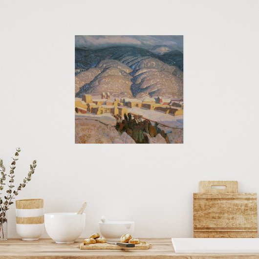 サンクレデクリストマウンテンズバイブルメンシェイン ポスター (キッチン)