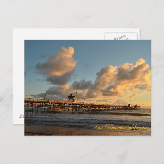 サンクレメンテカリフォルニアピア ポストカード (正面/裏面)
