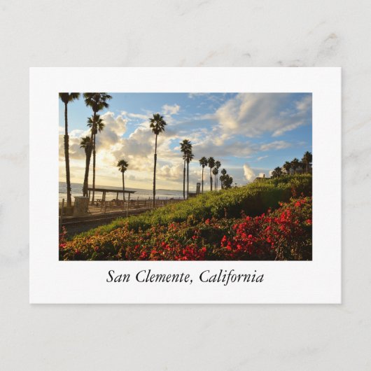 サンクレメンテカリフォルニア ポストカード (正面)