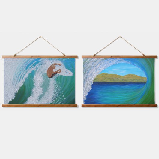 サンクレメンテトンネルのビジョン 吊り下げ型タペストリー (ダブル)