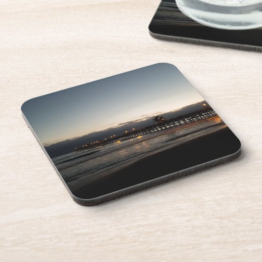 サンクレメンテ桟橋ナイトタイム海カリフォルニア コースター (左側)