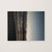 サンクレメンテ桟橋ナイトタイム海カリフォルニア ジグソーパズル (横)