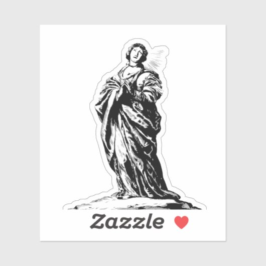 サンクーネラオブレネンヴァージンと殉教者 シール (シート)