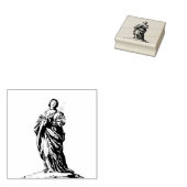 サンクーネラオブレネンヴァージンと殉教者 ラバースタンプ (押印)