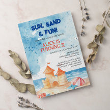 サンクールおもしろいビーチパーティーサンドキャッスル子供の誕生日