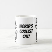 サンクールガス付き世界猫 コーヒーマグカップ (中央)