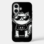 サンクールガス付き宇宙猫 Case-Mate iPhoneケース (裏面)