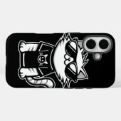 サンクールガス付き宇宙猫 Case-Mate iPhoneケース (裏面 (横))