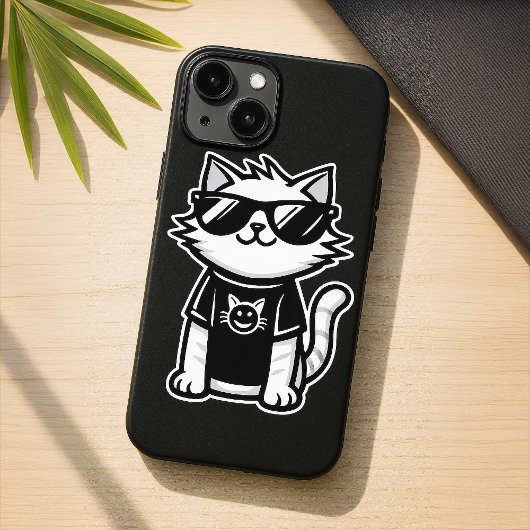 サンクールガス付き宇宙猫 Case-Mate iPhoneケース