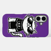 サンクールガス紫の世界猫 Case-Mate iPhoneケース (裏面 (横))