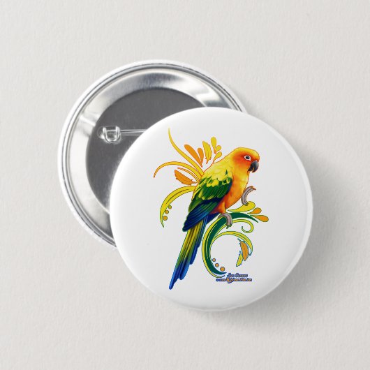 サンクーレ 缶バッジ (正面&裏面)