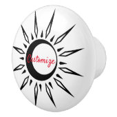 サンク輝くレセントムーンサンダー_コーブ セラミックノブ (右)