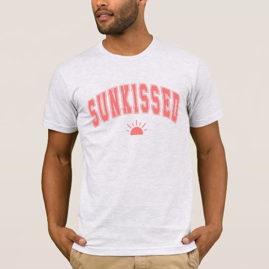 サンクissed ヴァーシティ サマー タイポグラフィ tシャツ (正面)