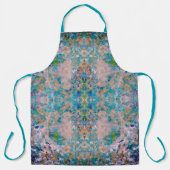 サングモダンリア色の一種の抽象芸術 エプロン (正面)