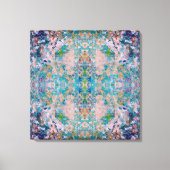 サングモダンリア色の一種の抽象芸術 キャンバスプリント (正面)