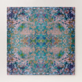 サングモダンリア色の一種の抽象芸術 ジグソーパズル (横)