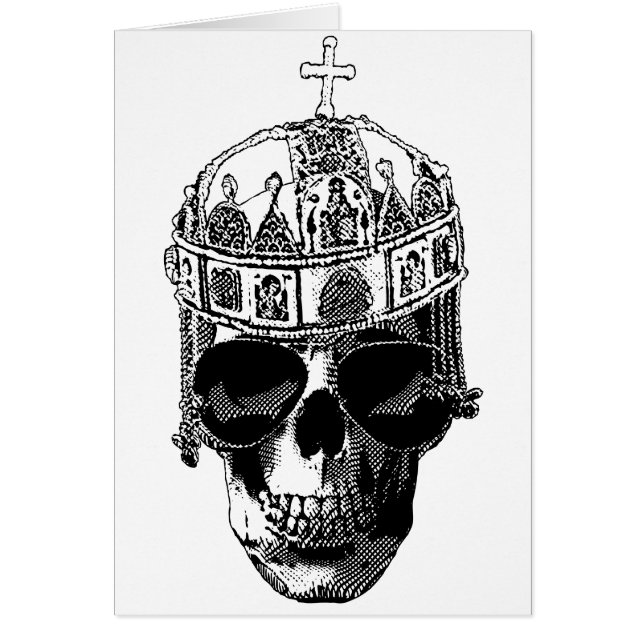 サングラスが付いている死んだビザンチン皇帝 (正面)