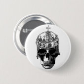 サングラスが付いている死んだビザンチン皇帝 缶バッジ (正面&裏面)