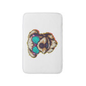 サングラスでドーブルD O G バスマット (正面縦)