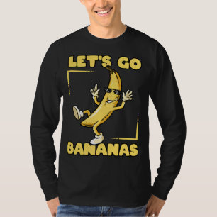 サングラスでバナナクールサグバナナ行こう Tシャツ