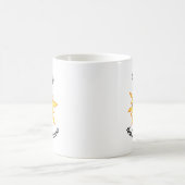 サングラスで目覚めるアツい一日 コーヒーマグカップ (中央)
