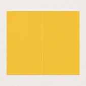 サングラスとイエローコートにシックなプードル 名刺 (内部フラット)