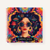 サングラスとグラス ノートブック (正面)