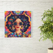 サングラスとグラス ポスター