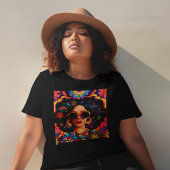 サングラスとグラス Tシャツ