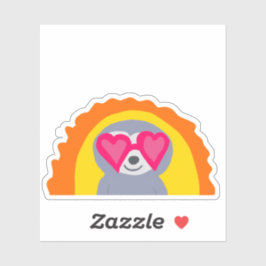 サングラスとサンシャインスロース シール