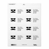 サングラスとステッシュ ラベル (フルシート)