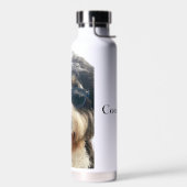 サングラスとベルネドードルのマッチングのバックパック ウォーターボトル (左面)